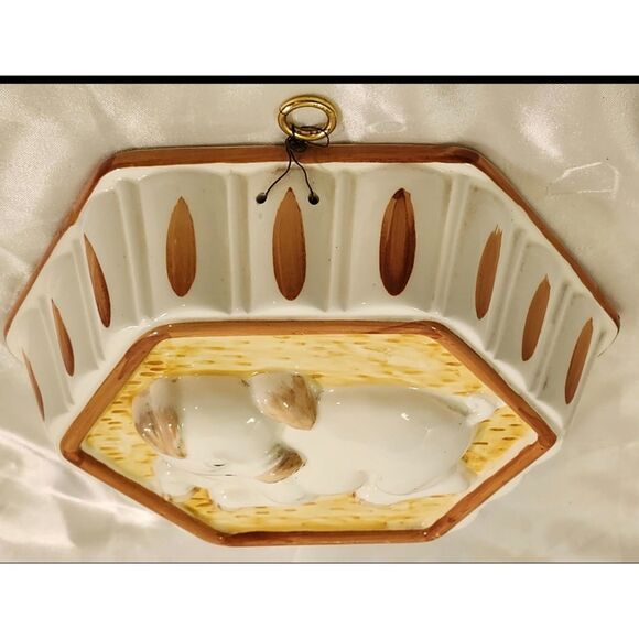 HIMARK Gourmet Kitchen Vintage Ceramic Pig Mold Jello Wall Hanging MCM Kitsch - Picture 2 of 12